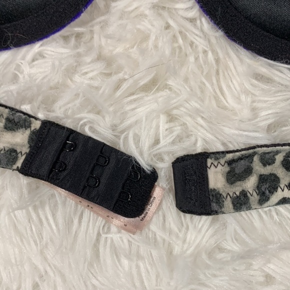 La SENZA Cheetah Print & Purple Lace Bra 32C - Picture 5 of 7
